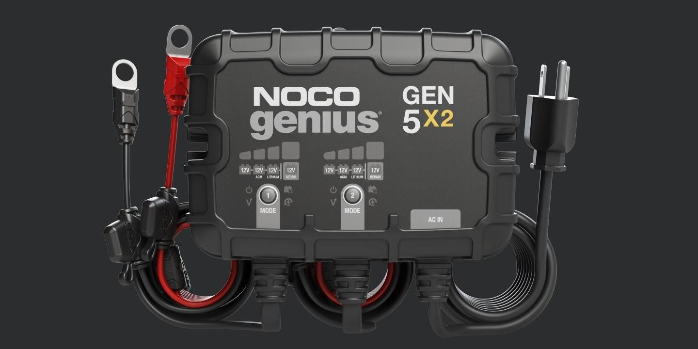 NO-GEN5X2 : Noco 2 Bank 10 Amp Onboard Charger – Pro Battery Shops