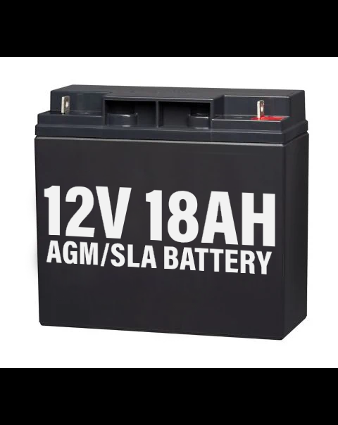 PC-12V-18 : 12 Volt 18AH AGM Battery