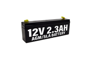 12 Volt 2.3AH AGM Battery