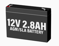 12 Volt 2.8 AH AGM Battery