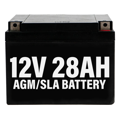 WPHR12-28 : Enerwatt 12 Volt 28 AH SLA Battery