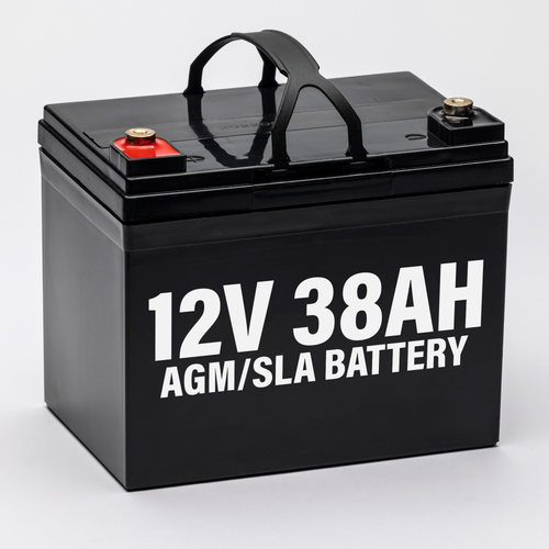 WPHR12-38 : Enerwatt 12 Volt 38AH SLA Battery