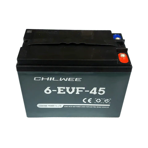 CH-6-EVF-45 : 12V 45AH Scooter Battery (Replaces 6-EVF-52)