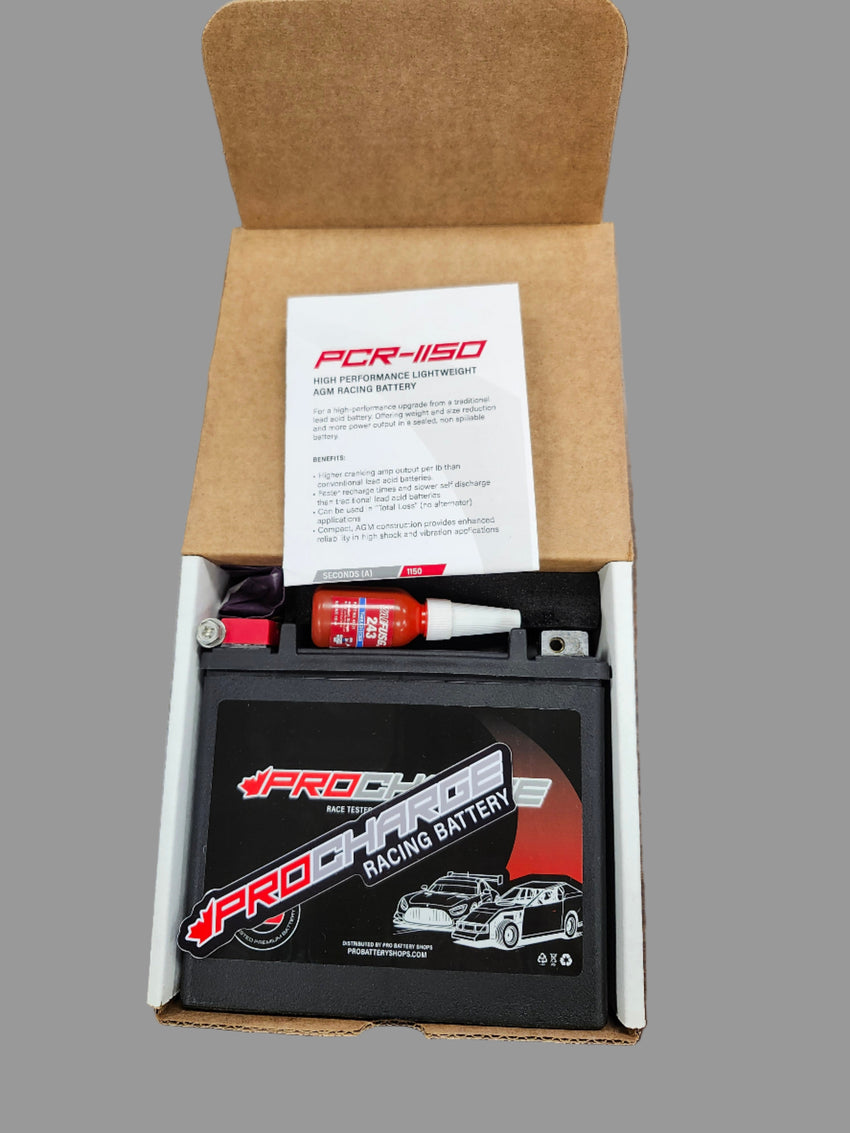 1150 PHCA High Performance Lightweight AGM Racing Battery