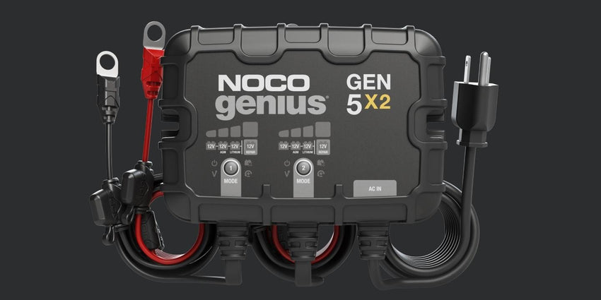 Noco 2 Bank 10 Amp Onboard Charger image 0