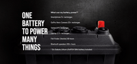 DAKOTA LITHIUM POWERBOX 10, 12V 10AH BATTERY & CHARGER INCLUDED image 2