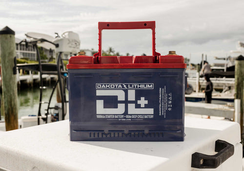 DL+ 12V 60AH DUAL PURPOSE 1000CCA STARTER BATTERY PLUS DEEP CYCLE PERFORMANCE image 1