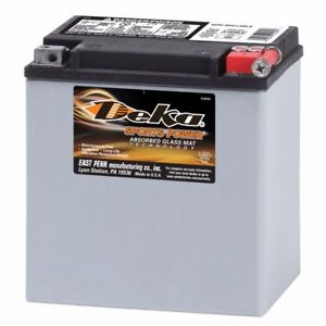 PC-ETX30L : Deka 12V ETX Powersports AGM 400CCA 26AH
