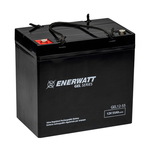 TC-GEL12-55 : 12V 55AH Scooter / Mobility Gel Battery