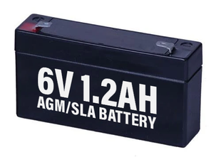 Enerwatt 6 Volt 1.2AH AGM Battery