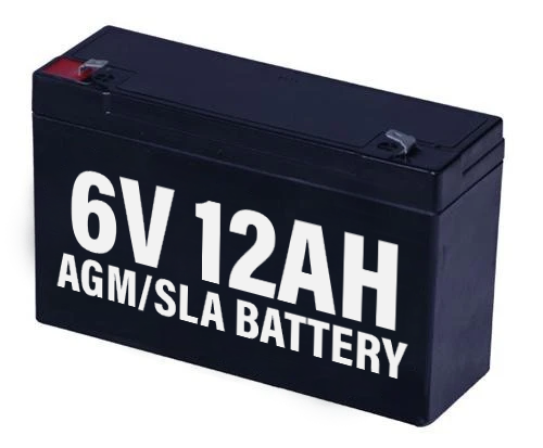 WP12-6 : 6V 12AH AGM Battery