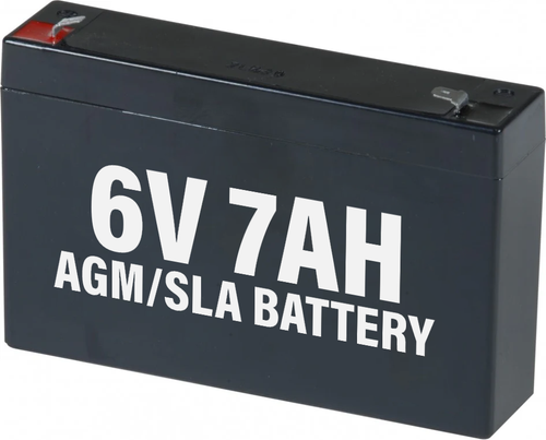 WP7-6 : 6 Volt 7AH SLA Battery