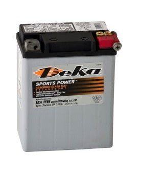 PC-ETX15L : Deka 12V ETX Powersports AGM 220CCA Battery
