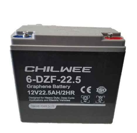 Chilwee 6-DZF-22.5 Electric Bike 12V 22.5AH E-Bike Battery