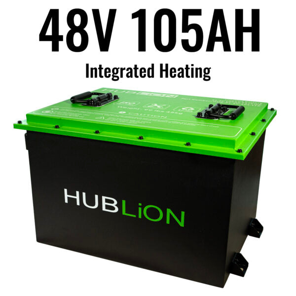 HUB-51.2V-105-LFP GOLF CART BATTERY