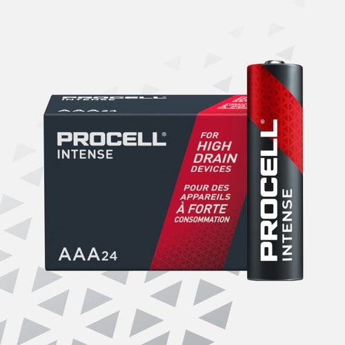 PX2400 : Duracell Procell AAA Industrial Batteries - 24pk