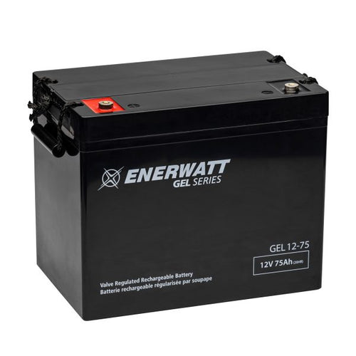 TC-GEL12-75 : 12V 75AH Scooter / Mobility Gel Battery