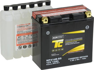 WPX14B-BS Powersport Battery