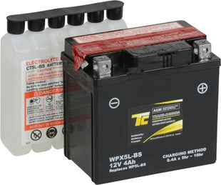 WPX5L-BS Powersport Battery