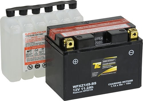 WPXZ14S-BS Powersport Battery