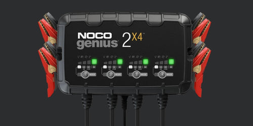 NO-GENIUS2X4 : Noco Genius 8A 4 Bank Charger / Maintainer