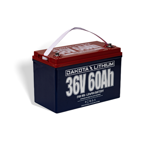 DL-36V60AH : DAKOTA LITHIUM 36V 60AH DEEP CYCLE LIFEPO4 SINGLE BATTERY