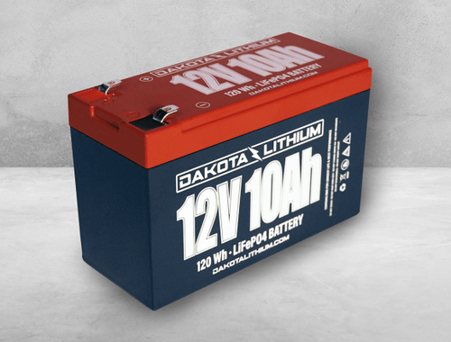 DL-12V10AH : DAKOTA LITHIUM 12V 10AH BATTERY